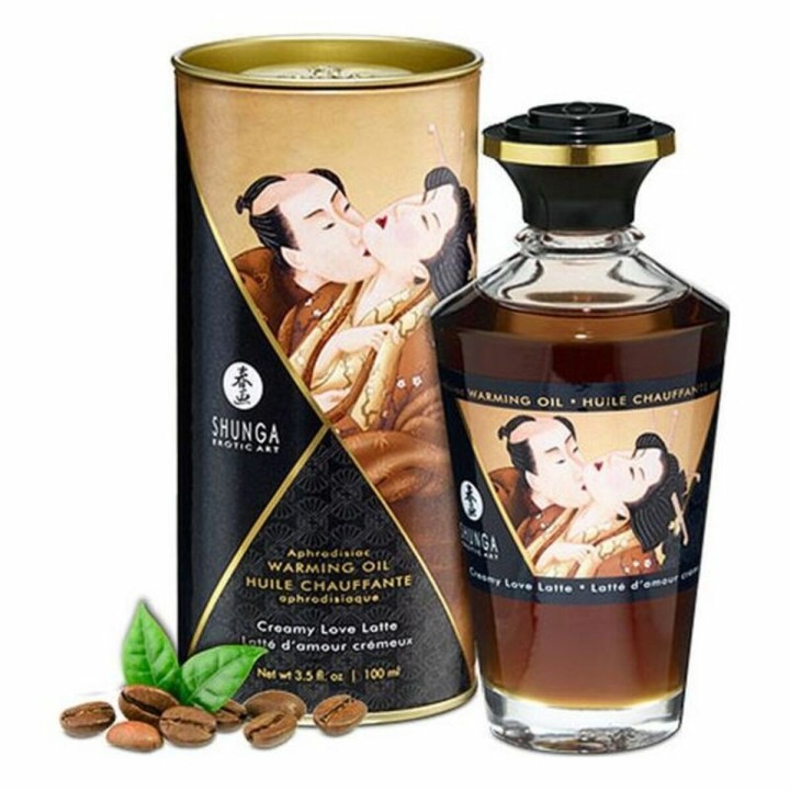 Erotisk massageolie Shunga Kaffe Kaffe latte (100 ml) (100 ml)