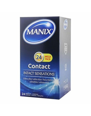Condoms Manix Contact No 18,5 cm (24 uds)