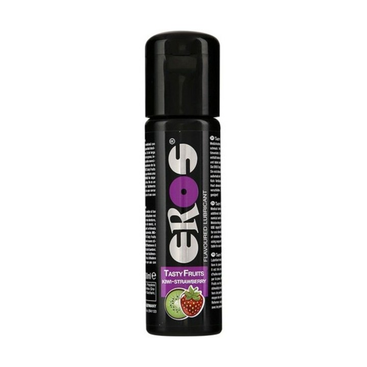 Gleitmittel auf Wasserbasis Eros Erdbeere Kiwi (100 ml)