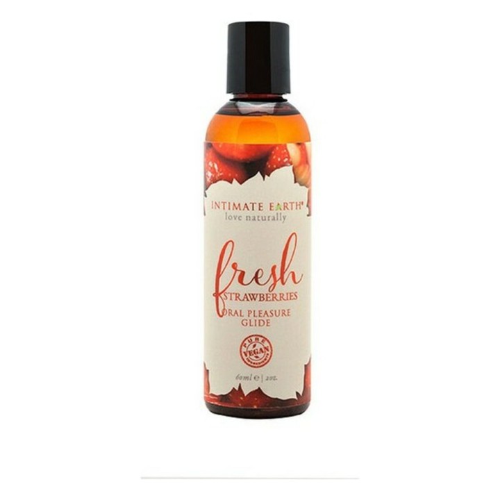 Lubrifiant Fraise (60 ml) Intimate Earth Fraise