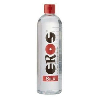 Lubrifiant à Base de Silicone Eros Silk (500 ml)