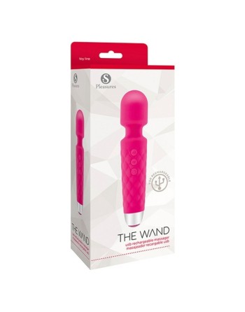 Massaggiatore S Pleasures The Wand Fucsia Rosa Fuxia