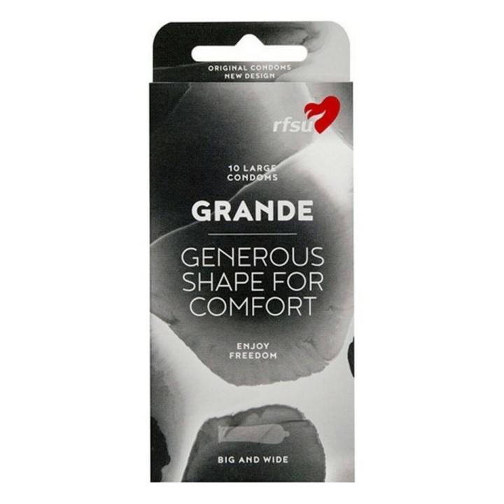 Preservativos RFSU Grande 19 cm (10 uds)