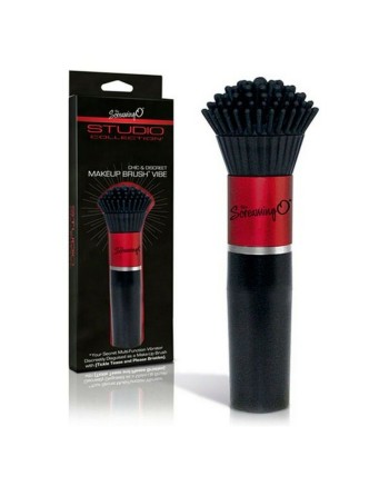 Clitoral Stimulator The Screaming O Make-up Brush Black/Red