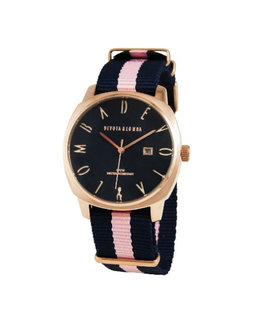 Reloj Unisex Devota & Lomba DL008MSPBL-PK-03BLUE (Ø 42 mm)