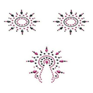 Gloria Sæt Sort & Pink Mystim (3 pcs)
