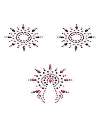 Gloria Sæt Sort & Pink Mystim (3 pcs)