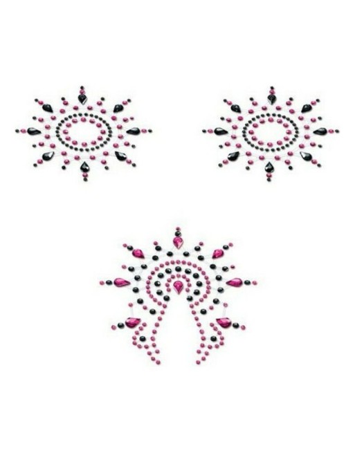 Gloria Sæt Sort & Pink Mystim (3 pcs)