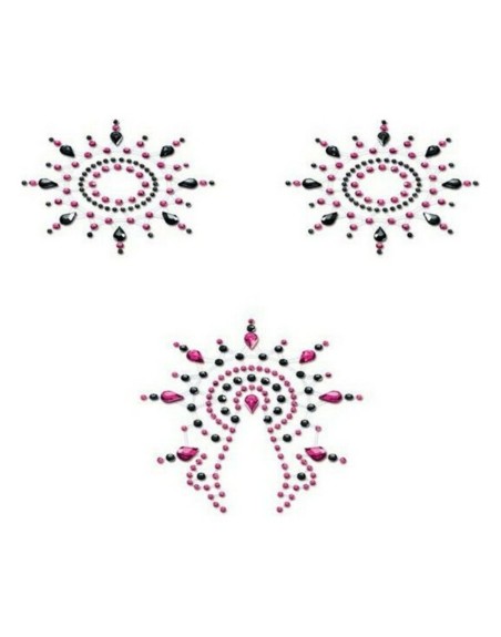 Gloria Sæt Sort & Pink Mystim (3 pcs)