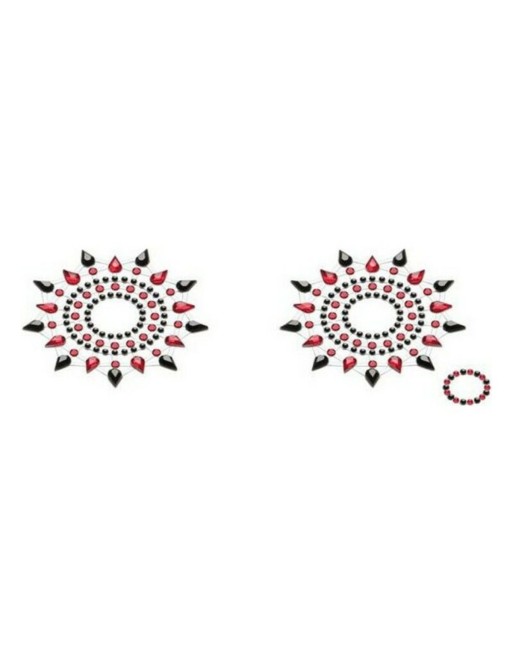 Gloria Schwarz & Rot Mystim (2 pcs)