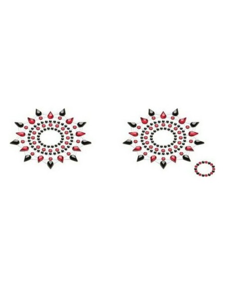 Gloria Schwarz & Rot Mystim (2 pcs)