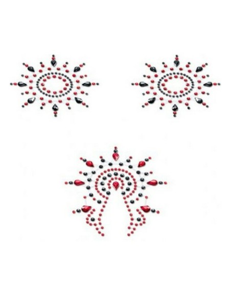 Gloria Sæt Sort & Rød Mystim (3 pcs)