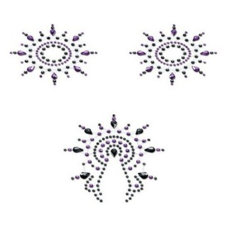 Gloria Sæt Sort & Lilla Mystim (3 pcs)