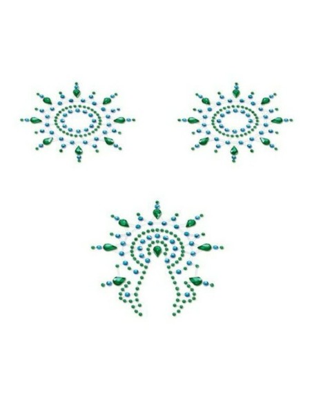 Flamboyant Blau & Grün Mystim 46656 türkis (3 pcs)