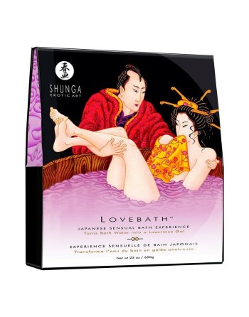 Lovebath sinnliche Lotusblüte erotisches Badeerlebnis Lovebath Shunga 650 g