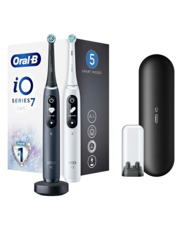 Spazzolino da Denti Elettrico Braun iO7 DuoPack Black + White
