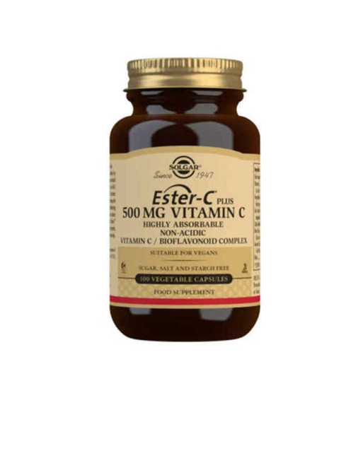 Ester-C Plus Vitamina C Solgar C Plus 100 Unità (100 uds)