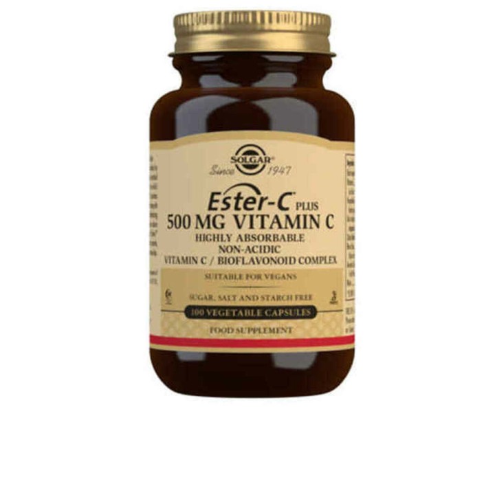 Ester-C Plus Vitamina C Solgar C Plus 100 Unità (100 uds)
