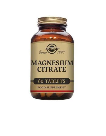 Magnesium citrate Solgar Citrato De Magnesio (60 uds)