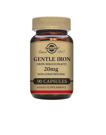 Sanftes Eisen (Eisenbisglycinat) Solgar (90 uds)