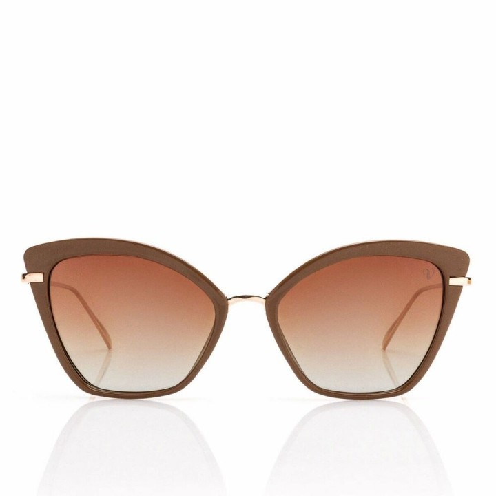 Solbriller Catwalk Valeria Mazza Design Beige (60 mm)