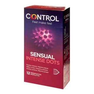 Preservativos Intense Intense Dots Control (12 uds)