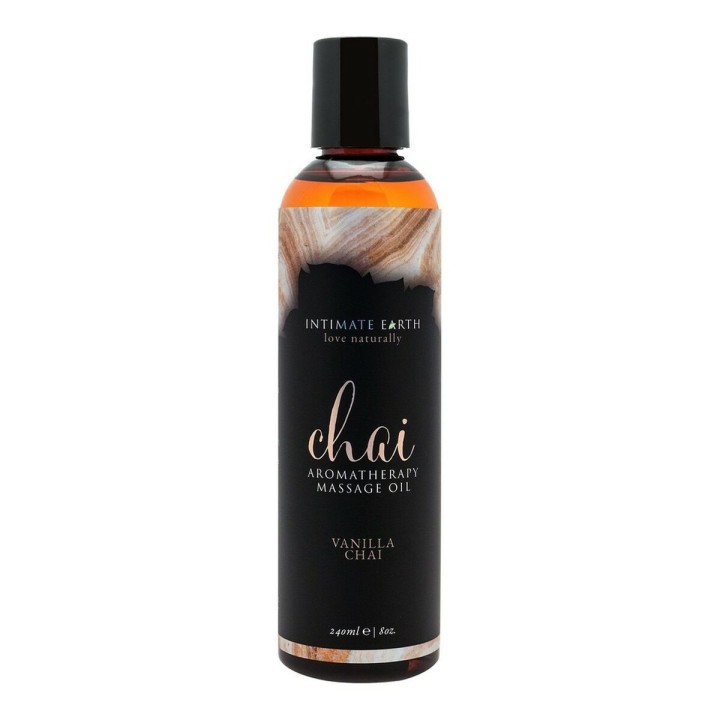 Massageolie Chai 240 ml Intimate Earth 771044-240 Vanilje Sød