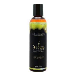 Huile de massage Relax 240 ml Intimate Earth Citrique Doux