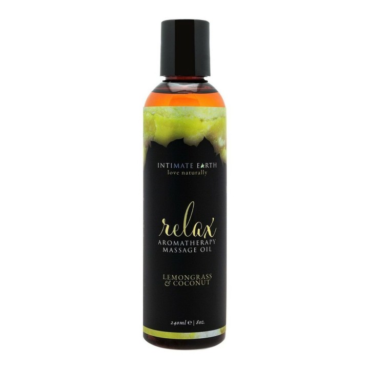 Huile de massage Relax 240 ml Intimate Earth Citrique Doux