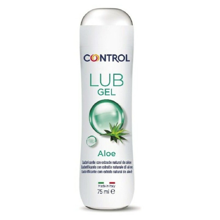 Vandbaseret Glidecreme Aloe Control (75 ml)