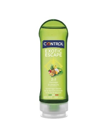 Huile de massage érotique Exotic Escape Control 8411134135803 (200 ml)