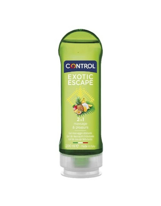 Olio per Massaggio Erotico Exotic Escape Control 8411134135803 (200 ml)