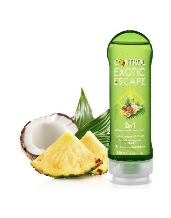 Olio per Massaggio Erotico Exotic Escape Control 8411134135803 (200 ml)