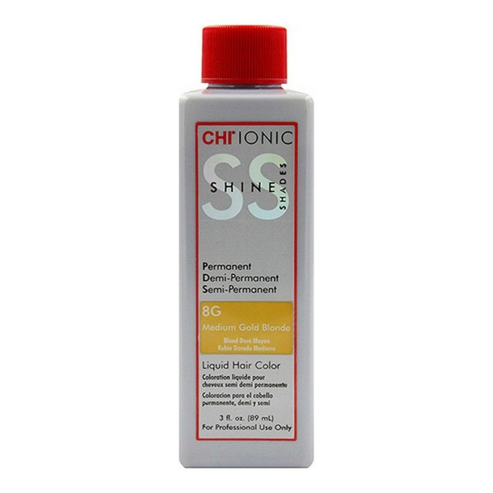 Permanent Farve Chi Ionic Shine Shades Farouk 8G