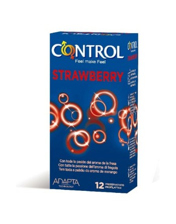 Preservativi Control 43224 Fragola (12 uds)