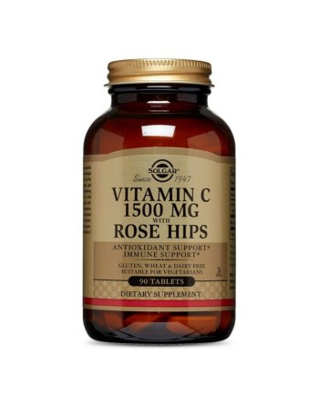 Capsules Solgar Rose Hips C (90 uds)