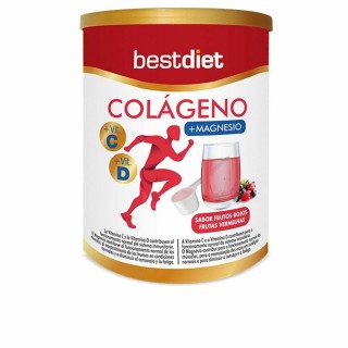 Kollagen Best Diet Colágeno Con Magnesio En Polvo Magnesium Støv Røde Frugter