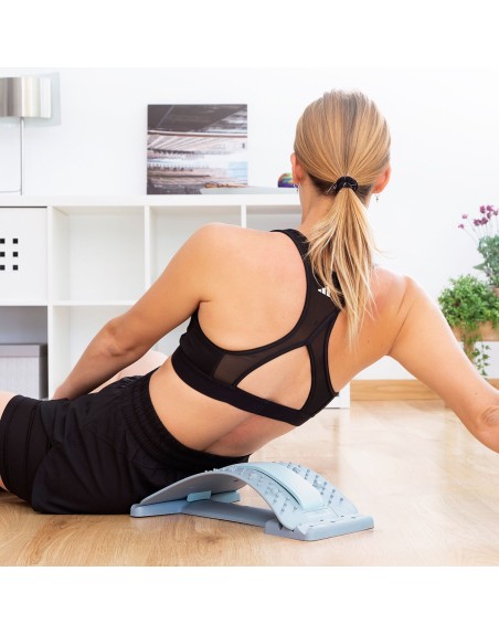 Soporte Corrector de Estiramiento Lumbar con Puntos de Presión y Magnéticos Lumport InnovaGoods