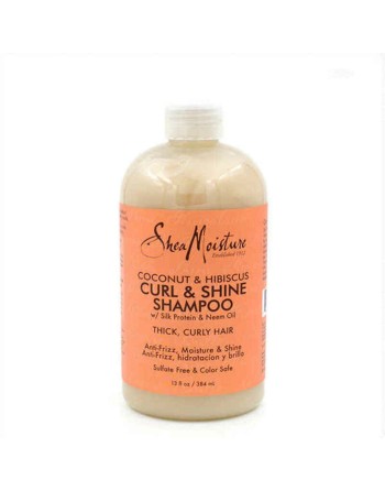 Shampoo + Hårbalsam Coconut & Hibiscus Shea Moisture Moisture Coconut (384 ml)