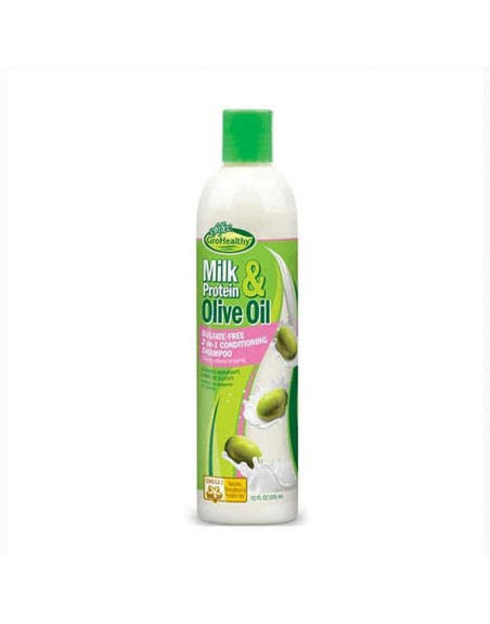 Shampoo and Conditioner Grohealthy Milk Proteins & Olive Oil 2 In 1 Sofn'free