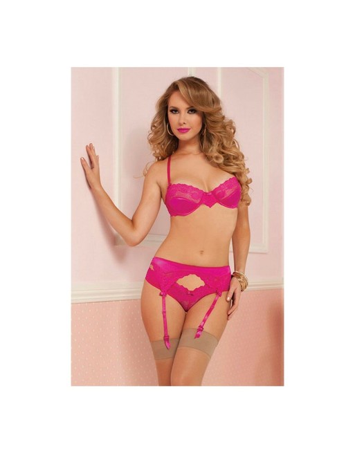 Unterwäsche-Set Seven Til Midnight Koralle (3 pcs)