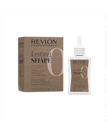 Fissante Flessibile per Capelli Lasting Shape Revlon L/shape Curly (3 x 100 ml)