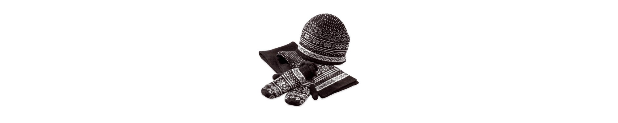 Hats, scarves and other items